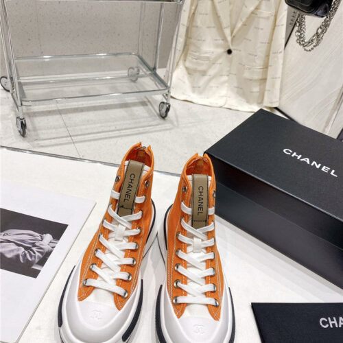 High Quality Luxury Chanel Latest Platform Biscuit Shoes – Style 93574 product detail