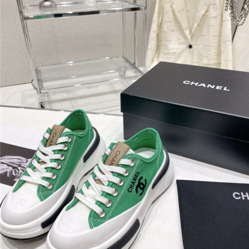 High Quality Luxury Chanels Latest Thick-Soled Low-Cut Biscuit Shoes – Style 77446