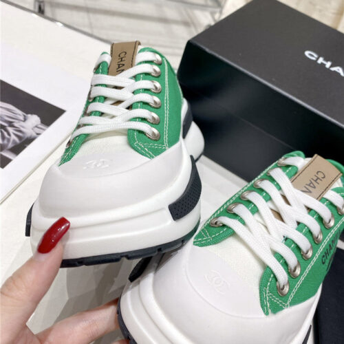 High Quality Luxury Chanel’s Latest Thick-Soled Low-Cut Biscuit Shoes – Style 77446 product detail