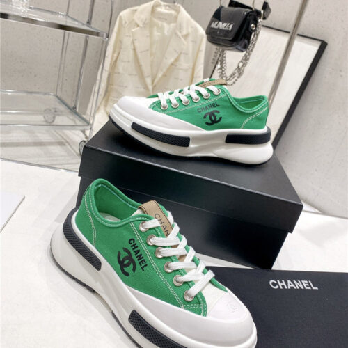 High Quality Luxury Chanel’s Latest Thick-Soled Low-Cut Biscuit Shoes – Style 77446 product detail