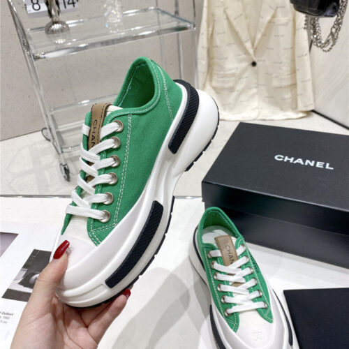 High Quality Luxury Chanel’s Latest Thick-Soled Low-Cut Biscuit Shoes – Style 77446 alternate view