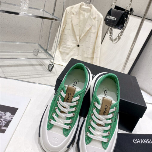 High Quality Luxury Chanel’s Latest Thick-Soled Low-Cut Biscuit Shoes – Style 77446 product detail