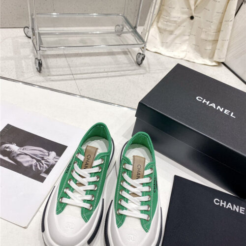 High Quality Luxury Chanel’s Latest Thick-Soled Low-Cut Biscuit Shoes – Style 77446 product detail