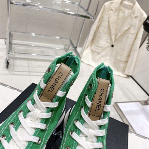 High Quality Luxury Chanel Latest Platform Biscuit Shoes – Style 29734 product detail