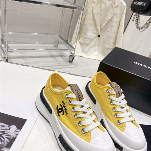 High Quality Luxury Chanel’s Latest Thick-Soled Low-Cut Biscuit Shoes – Style 10214 alternate view
