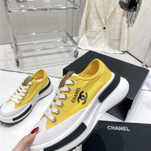 High Quality Luxury Chanel’s Latest Thick-Soled Low-Cut Biscuit Shoes – Style 10214 product detail