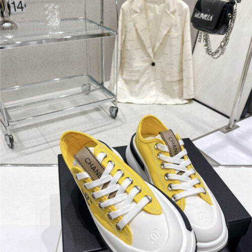 High Quality Luxury Chanel’s Latest Thick-Soled Low-Cut Biscuit Shoes – Style 10214 product detail