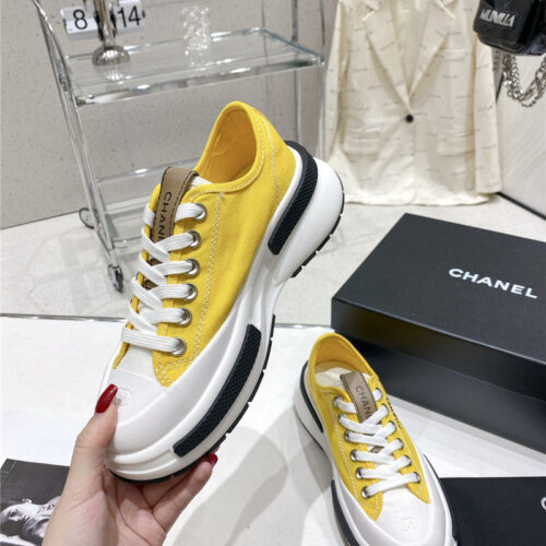 High Quality Luxury Chanel’s Latest Thick-Soled Low-Cut Biscuit Shoes – Style 10214 product detail