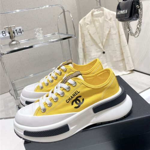 High Quality Luxury Chanel’s Latest Thick-Soled Low-Cut Biscuit Shoes – Style 10214 product detail