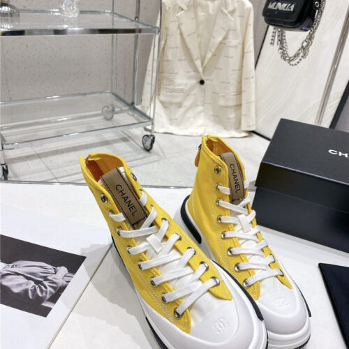 High Quality Luxury Chanel Latest Platform Biscuit Shoes – Style 98662 product detail