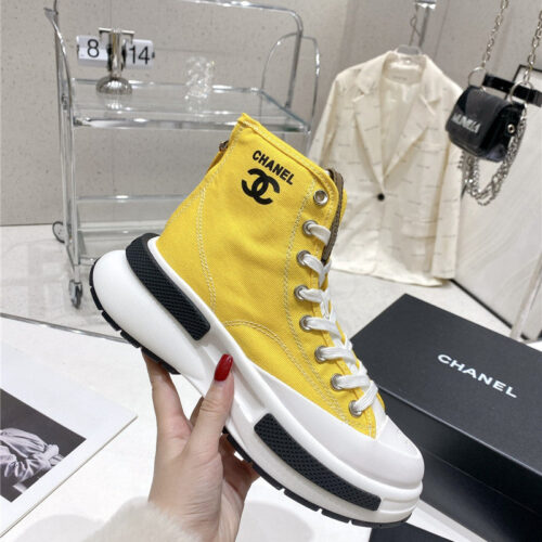 High Quality Luxury Chanel Latest Platform Biscuit Shoes – Style 98662 alternate view