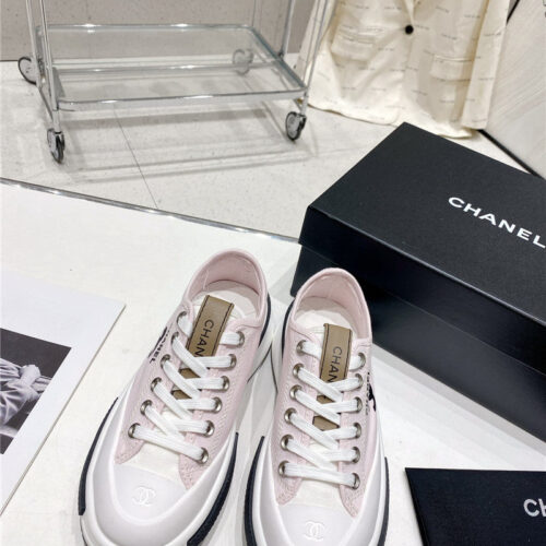High Quality Luxury Chanel’s Latest Thick-Soled Low-Cut Biscuit Shoes – Style 42982 product detail