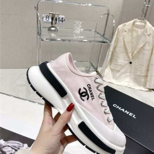 High Quality Luxury Chanel’s Latest Thick-Soled Low-Cut Biscuit Shoes – Style 42982 product detail