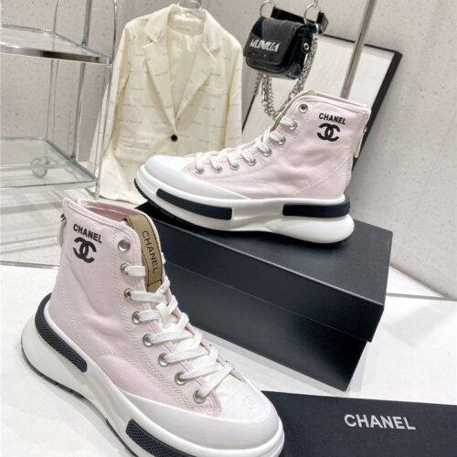 High Quality Luxury Chanel Latest Platform Biscuit Shoes product detail