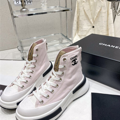 High Quality Luxury Chanel Latest Platform Biscuit Shoes