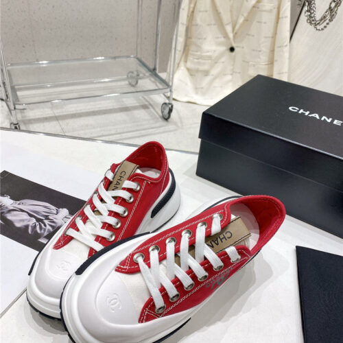 High Quality Luxury Chanel’s Latest Thick-Soled Low-Cut Biscuit Shoes – Style 08518 product detail