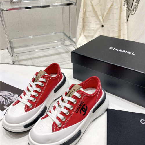 High Quality Luxury Chanels Latest Thick-Soled Low-Cut Biscuit Shoes – Style 08518