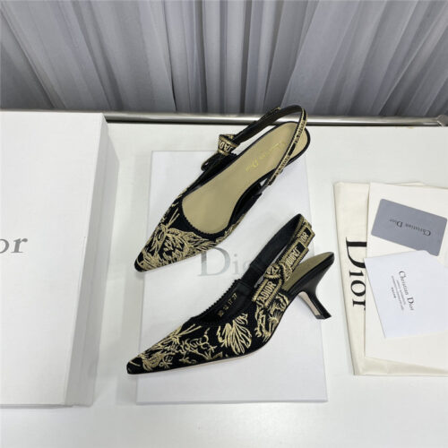 High Quality Luxury Dior J’ Webbing Back Sandals – Style 74790 alternate view