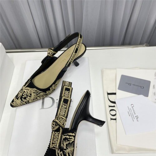 High Quality Luxury Dior J’ Webbing Back Sandals – Style 74790 product detail