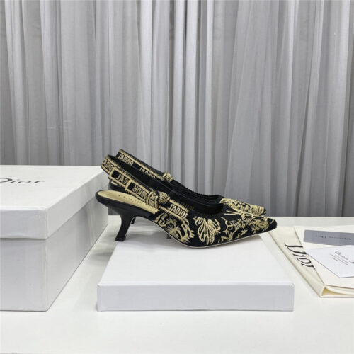 High Quality Luxury Dior J’ Webbing Back Sandals – Style 74790 product detail