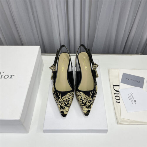 High Quality Luxury Dior J’ Webbing Back Sandals – Style 74790 product detail