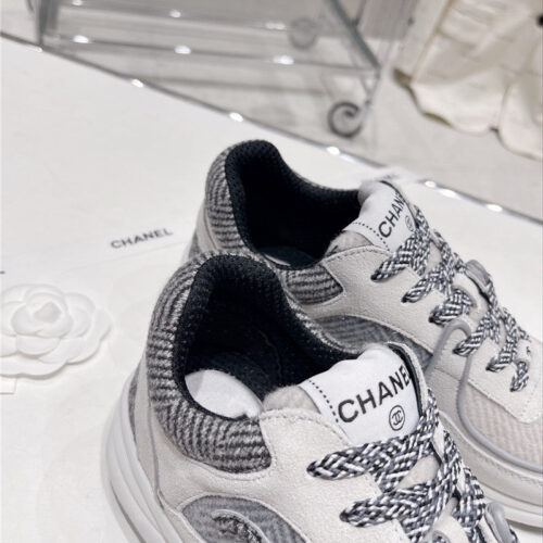 High Quality Luxury Chanel Logo Casual Sneakers Womens product detail