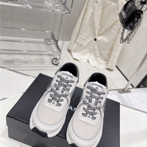High Quality Luxury Chanel Logo Casual Sneakers Womens product detail