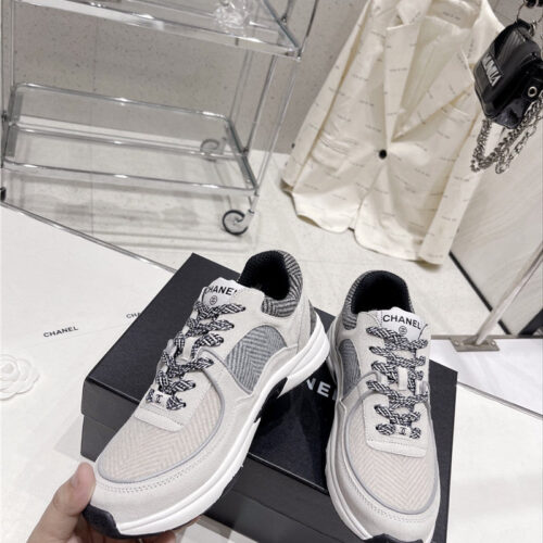 High Quality Luxury Chanel Logo Casual Sneakers Womens product detail