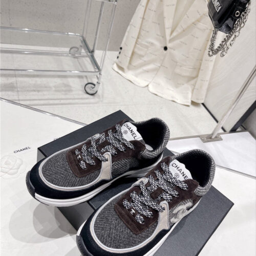 High Quality Luxury Chanel Logo Casual Sneakers Womens – Style 84486 product detail
