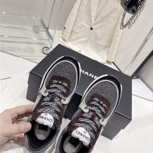 High Quality Luxury Chanel Logo Casual Sneakers Womens – Style 84486 product detail