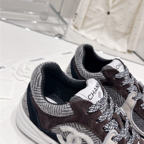 High Quality Luxury Chanel Logo Casual Sneakers Womens – Style 84486 product detail