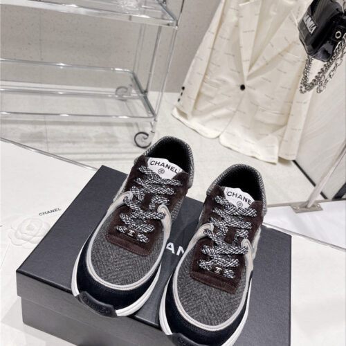 High Quality Luxury Chanel Logo Casual Sneakers Womens – Style 84486 alternate view
