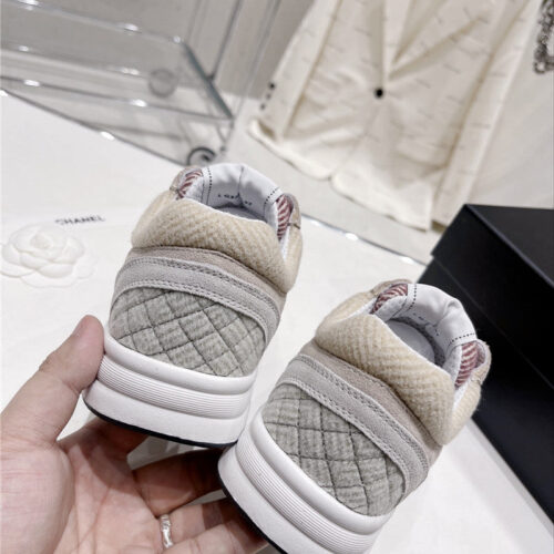 High Quality Luxury Chanel Logo Casual Sneakers Womens – Style 53414 product detail