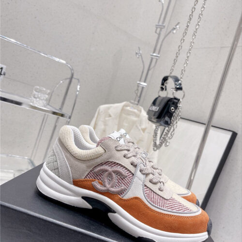 High Quality Luxury Chanel Logo Casual Sneakers Womens – Style 53414 product detail