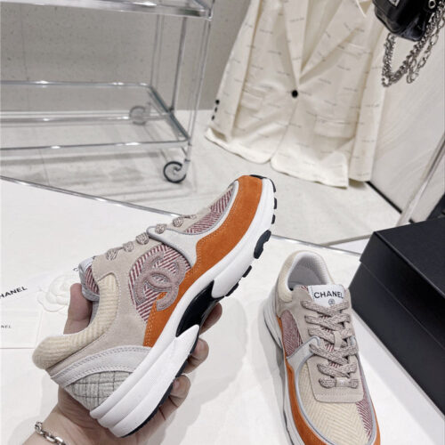 High Quality Luxury Chanel Logo Casual Sneakers Womens – Style 53414 product detail