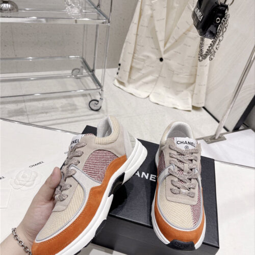 High Quality Luxury Chanel Logo Casual Sneakers Womens – Style 53414 product detail