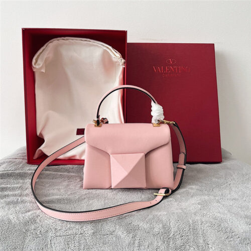 High Quality Luxury Valentino One Stud Mini Lambskin Bag