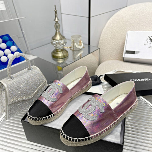 High Quality Luxury Chanel Classic Fisherman Shoes In Soft Sheepskin – Style 26214 product detail