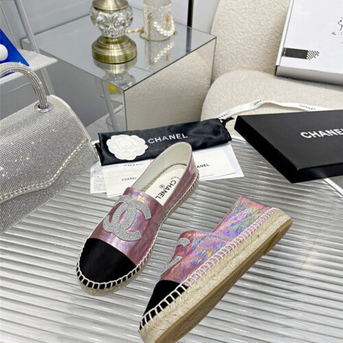 High Quality Luxury Chanel Classic Fisherman Shoes In Soft Sheepskin – Style 26214 alternate view
