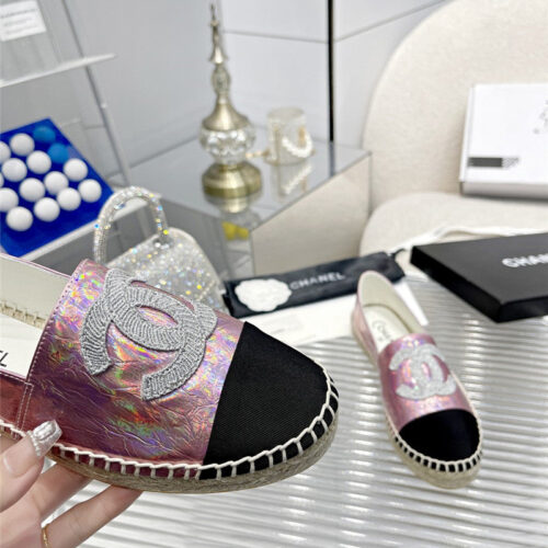 High Quality Luxury Chanel Classic Fisherman Shoes In Soft Sheepskin – Style 26214 product detail