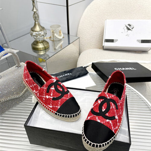 High Quality Luxury Chanel Classic Fisherman Shoes In Soft Sheepskin product detail