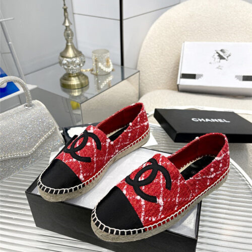 High Quality Luxury Chanel Classic Fisherman Shoes In Soft Sheepskin product detail