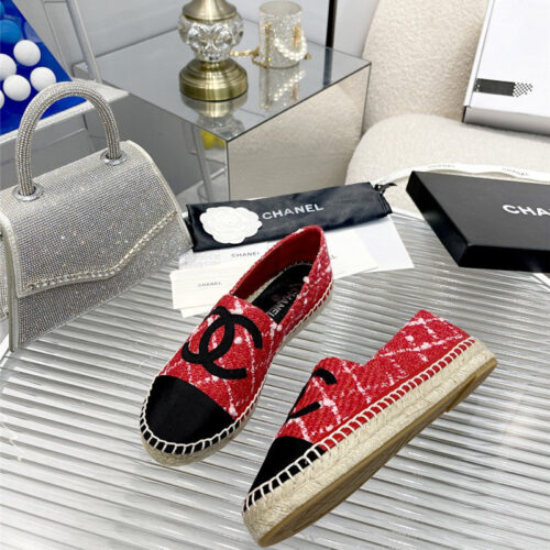 High Quality Luxury Chanel Classic Fisherman Shoes In Soft Sheepskin alternate view