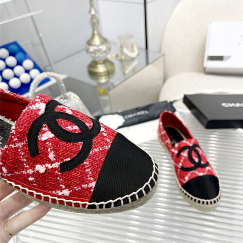 High Quality Luxury Chanel Classic Fisherman Shoes In Soft Sheepskin product detail
