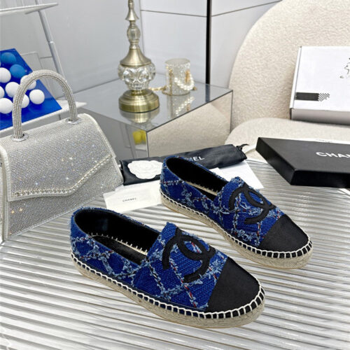 High Quality Luxury Chanel Classic Fisherman Shoes In Soft Sheepskin – Style 91750 product detail