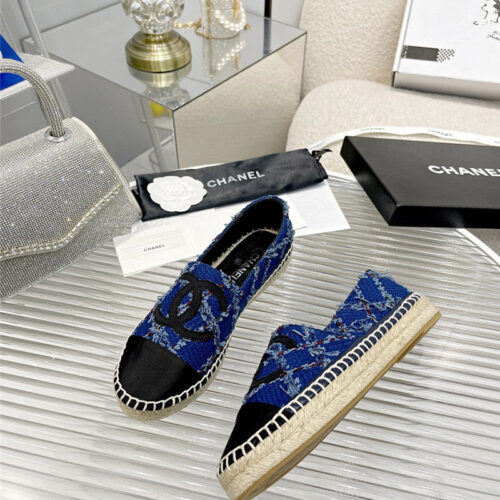 High Quality Luxury Chanel Classic Fisherman Shoes In Soft Sheepskin – Style 91750 alternate view