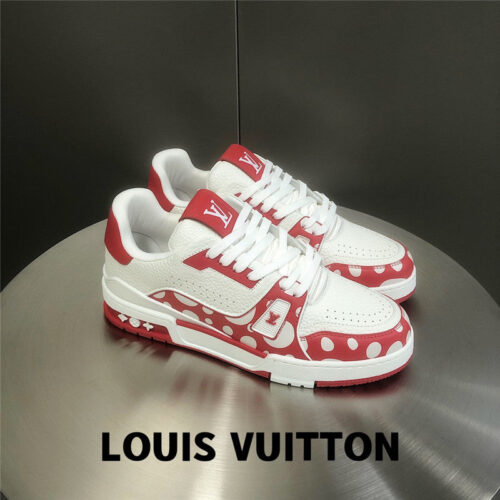 High Quality Luxury Louis Vuitton Train Sneakers – Style 18691