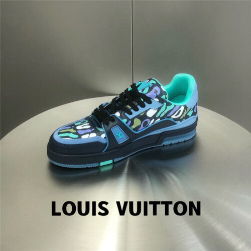 High Quality Luxury Louis Vuitton Trainer Graffiti Sneakers product detail