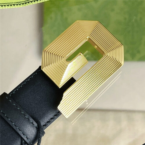 High Quality Luxury Gucci G Buckle Narrow Belt – Style 41661 product detail