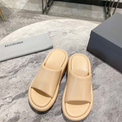 High Quality Luxury Balenciaga Summer New Platform Wedge Slippers – Style 31299 alternate view